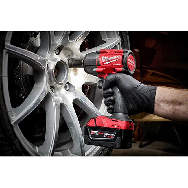 Milwaukee M18 FUEL 1/2 Mid-Torque Impact Wrench with Pin Detent Kit from GME Supply
