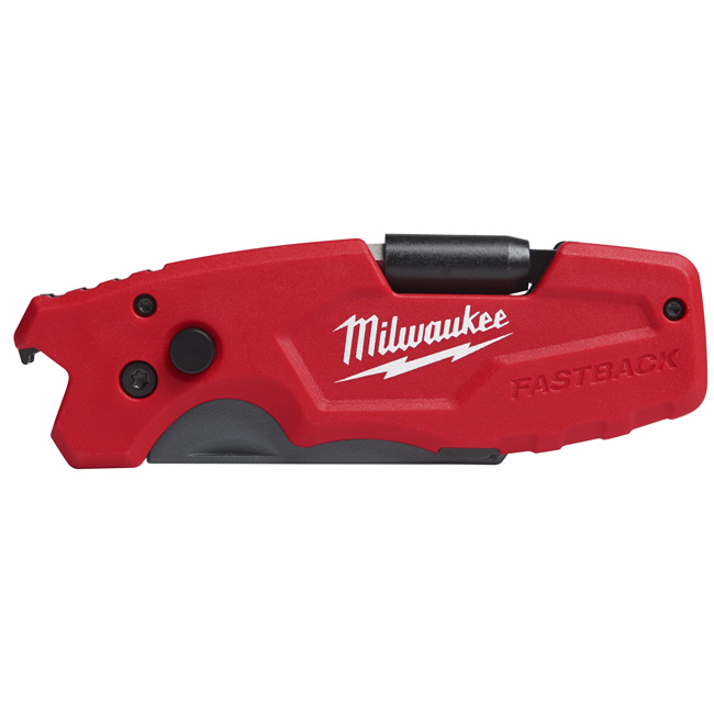 Milwaukee FASTBACK 6-in-1 Folding Utility Knife from Columbia Safety