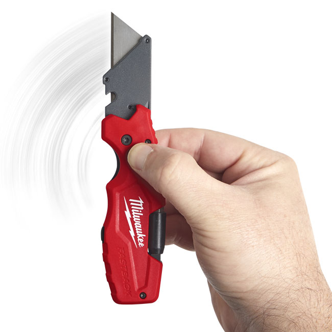 Milwaukee FASTBACK 6-in-1 Folding Utility Knife from Columbia Safety