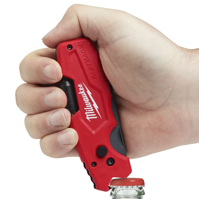Milwaukee FASTBACK 6-in-1 Folding Utility Knife from Columbia Safety