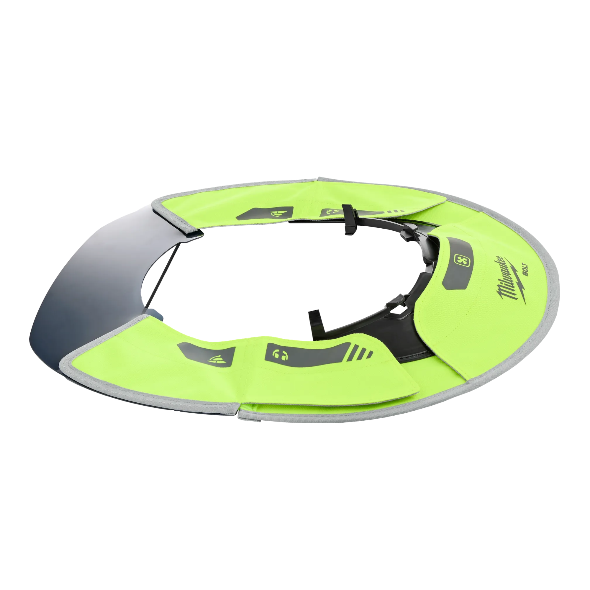 Milwaukee BOLT Sun Visor for Safety Helmets from GME Supply