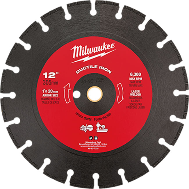 Milwaukee Diamond Blades  from GME Supply