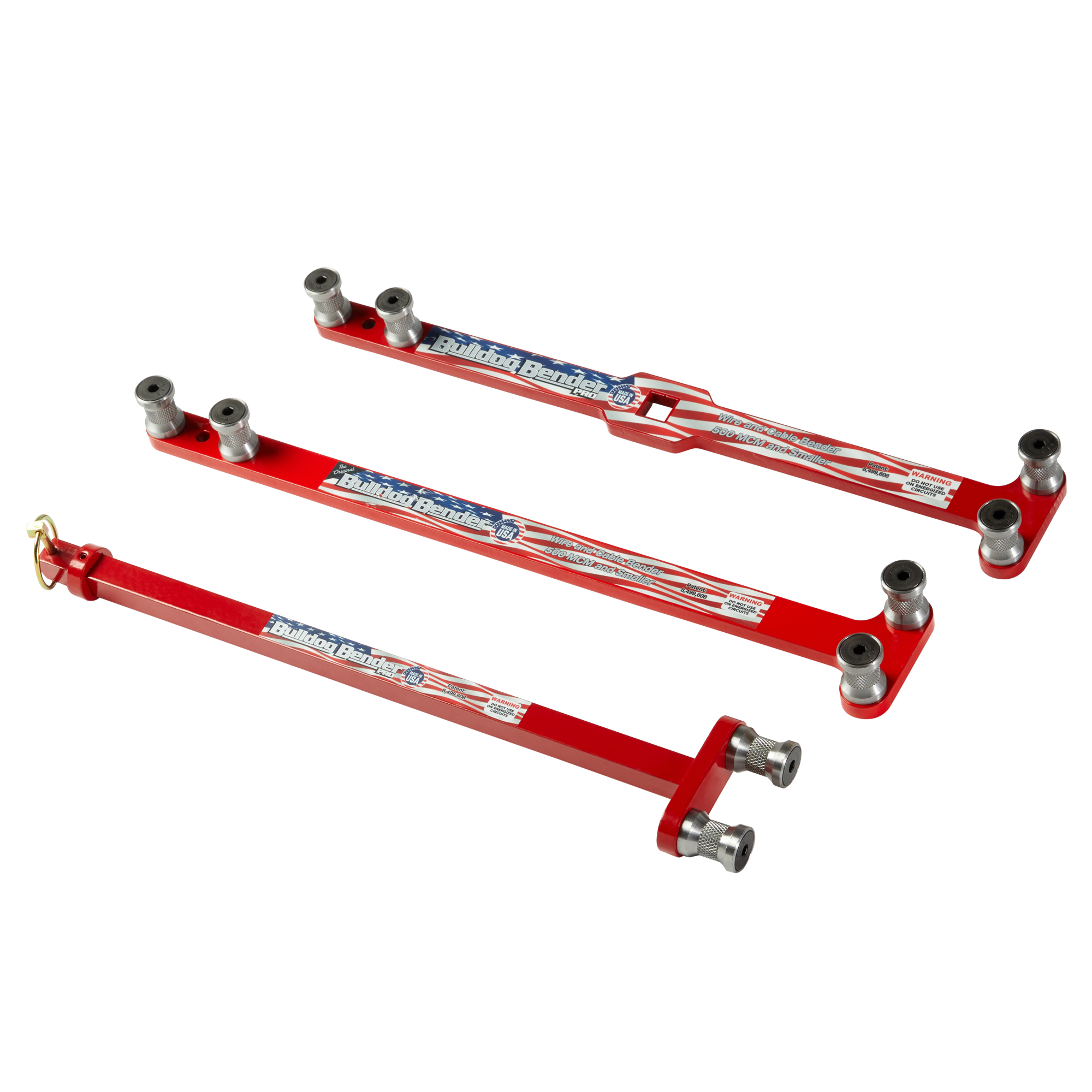 Bulldog Bender Original 3-piece Set (500 MCM), 3-piece Set from GME Supply