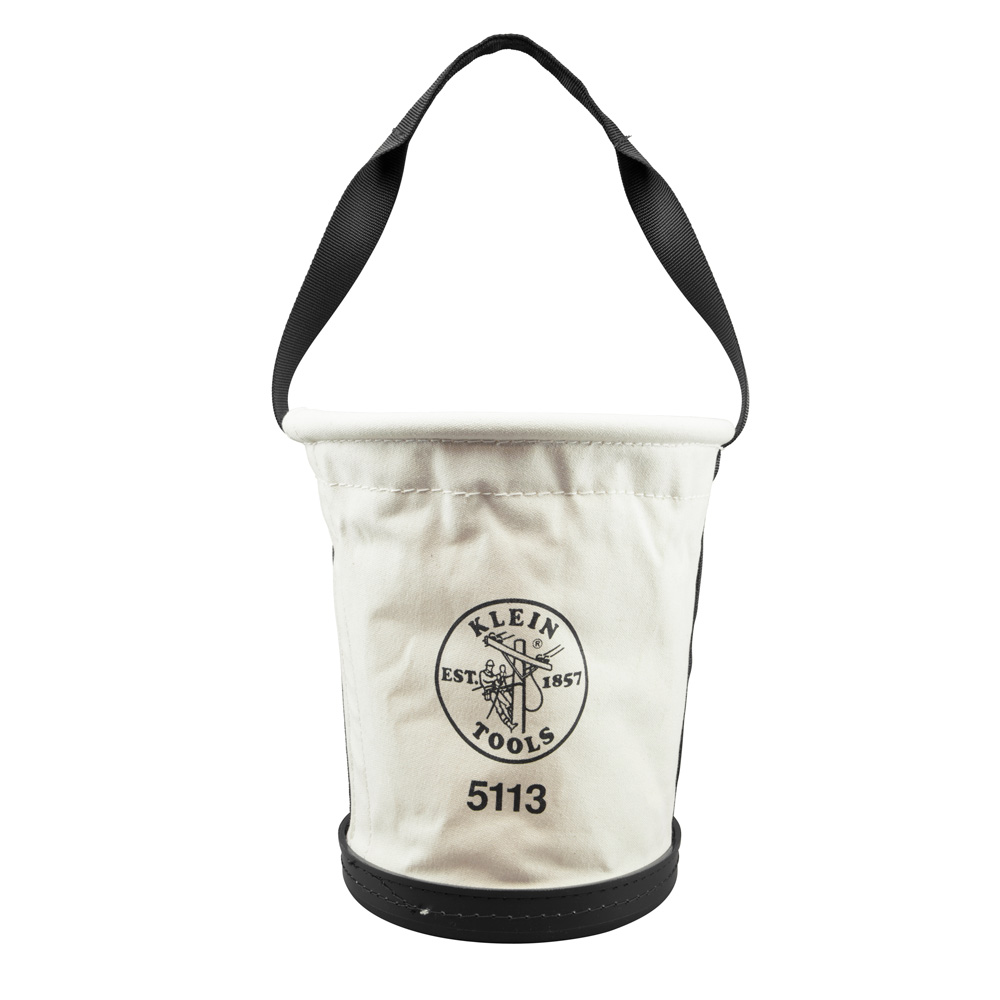 Klein Tools 5113 Tapered Wall Canvas Bucket from GME Supply