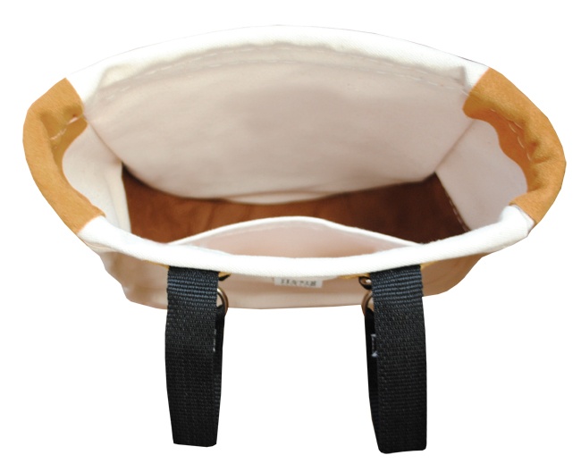 GME Supply 5142P Large Utility Canvas Pouch with Leather Bottom from GME Supply
