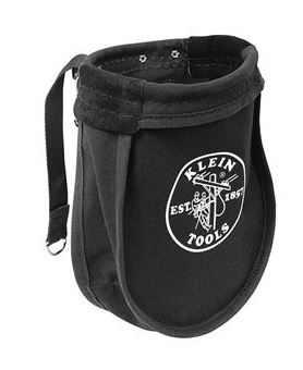 Klein Tools 51A Black Nut and Bolt Bag from Columbia Safety
