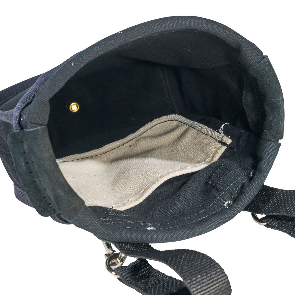 Klein Tools 51A Black Nut and Bolt Bag from Columbia Safety