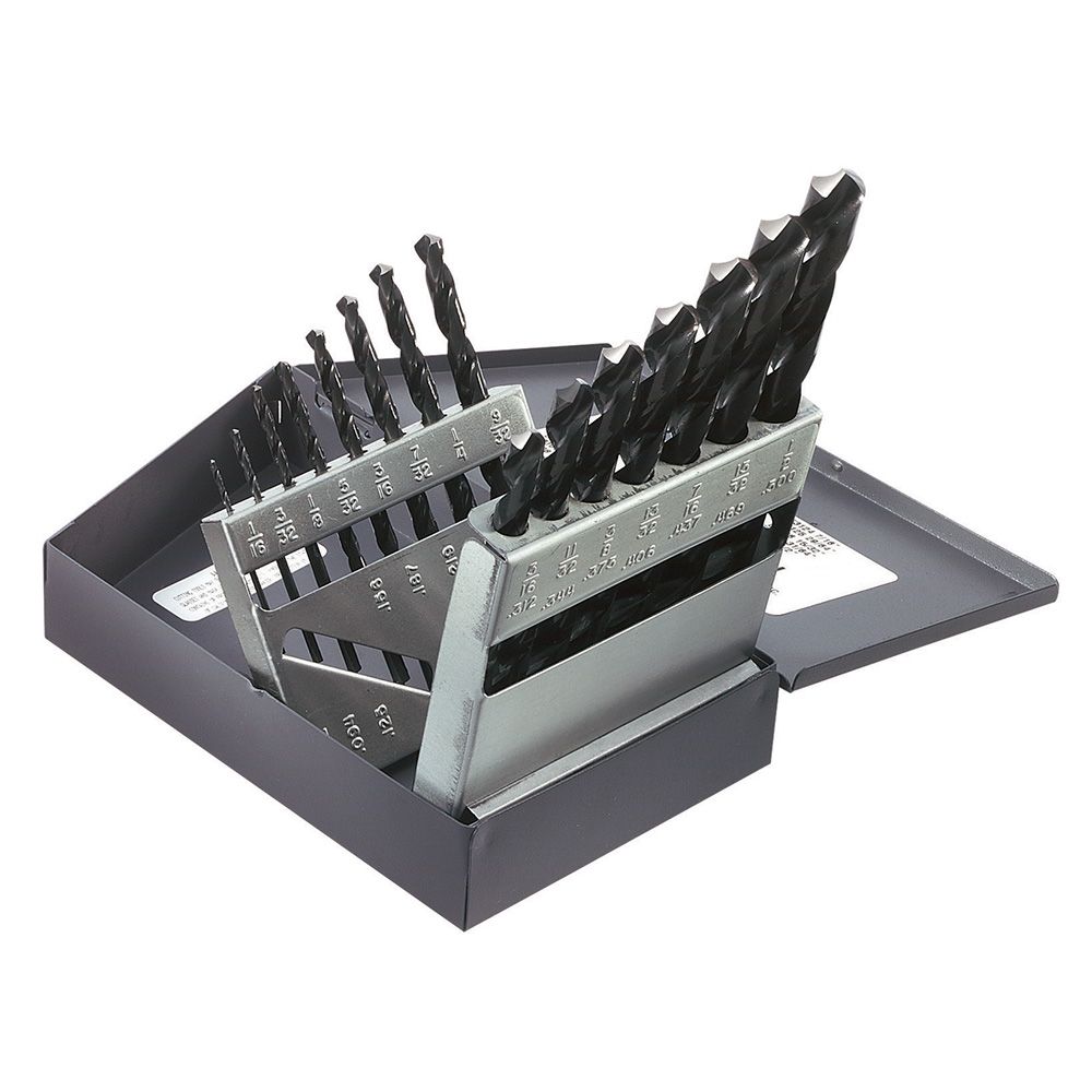 Klein Tools 15 Piece Regular Point Drill Bit Set Regular Point from GME Supply