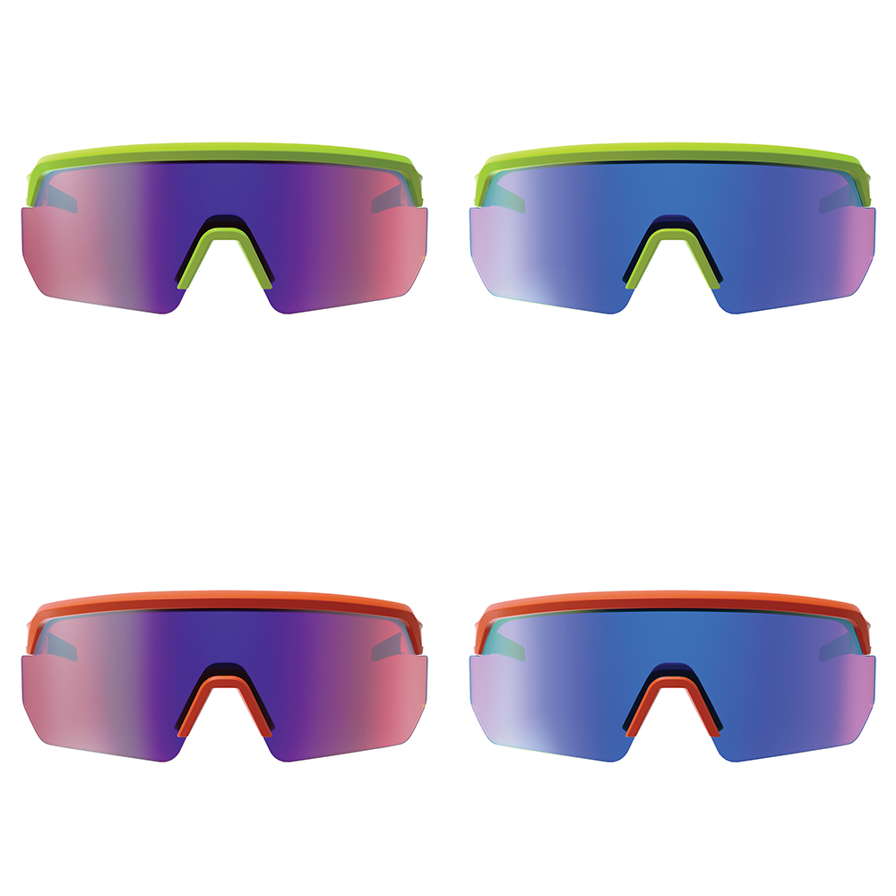 Ergodyne Skullerz AEGIR Sun Safety Glasses with Mirror Lenses from GME Supply