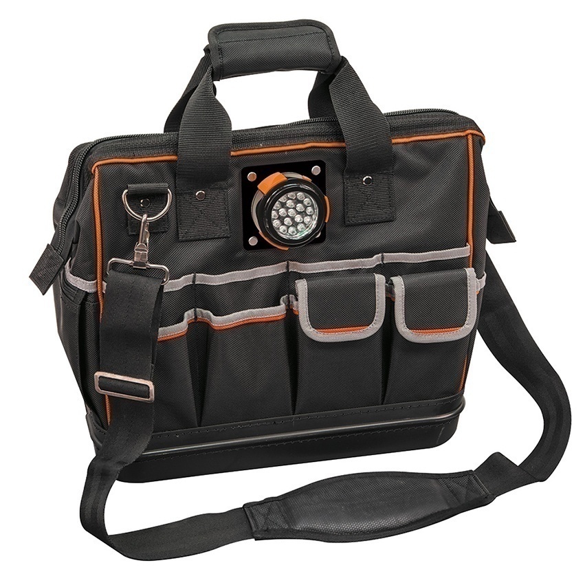 Klein Tools Tradesman Pro Organizer Lighted Tool Bag from GME Supply
