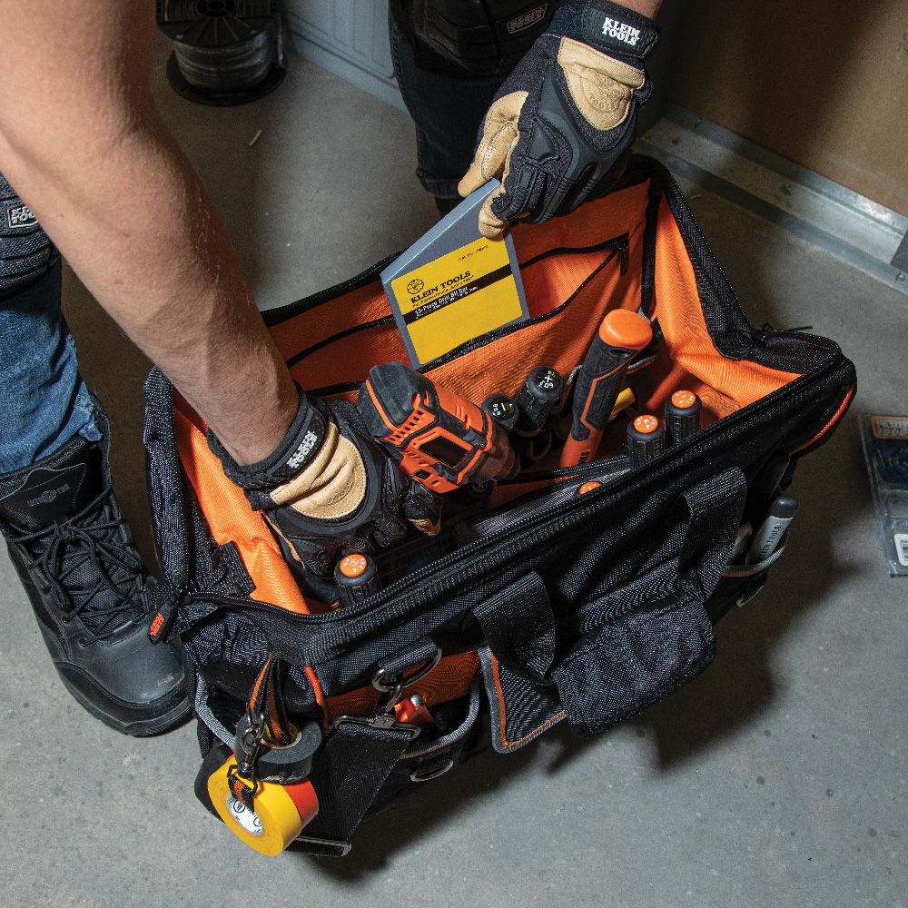 Klein Tools Tradesman Pro Wide-Open Tool Bag from GME Supply