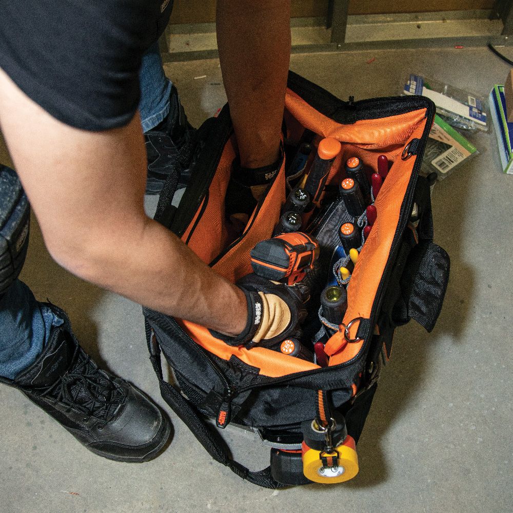 Klein Tools Tradesman Pro Wide-Open Tool Bag from GME Supply
