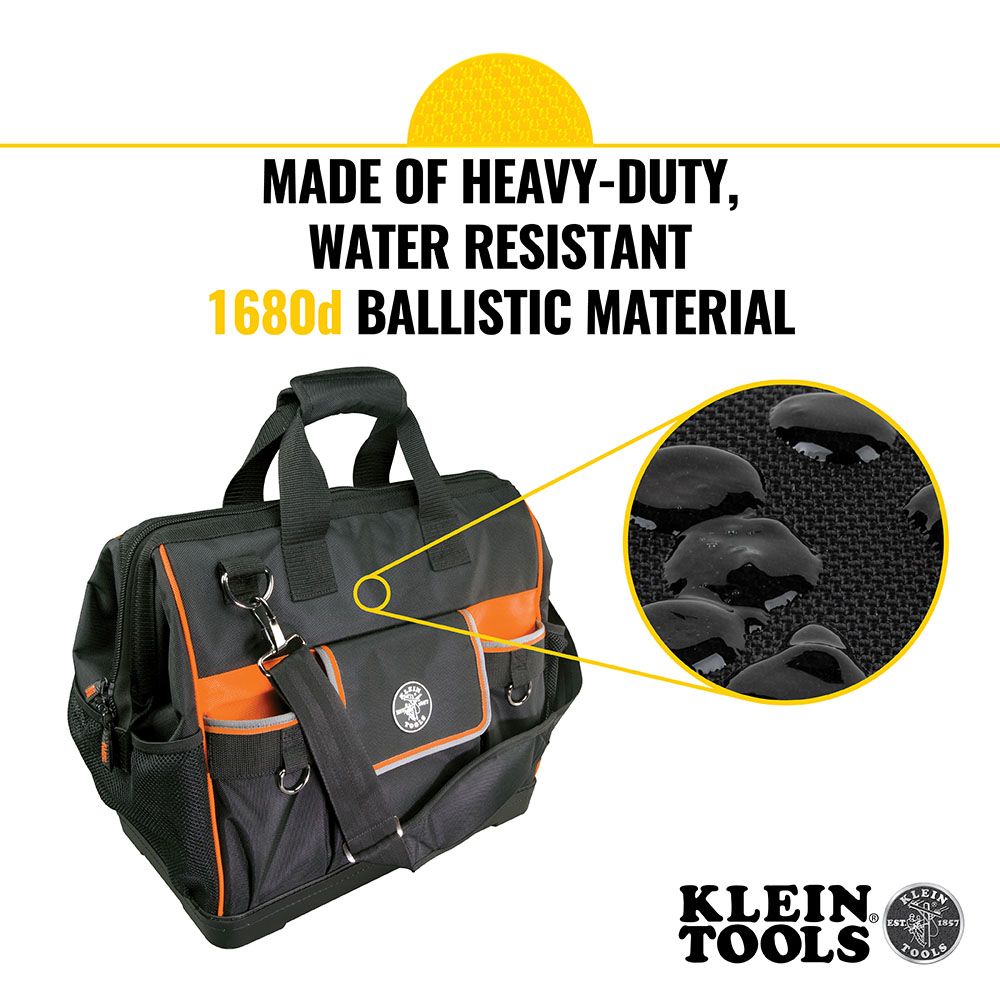 Klein Tools Tradesman Pro Wide-Open Tool Bag from GME Supply