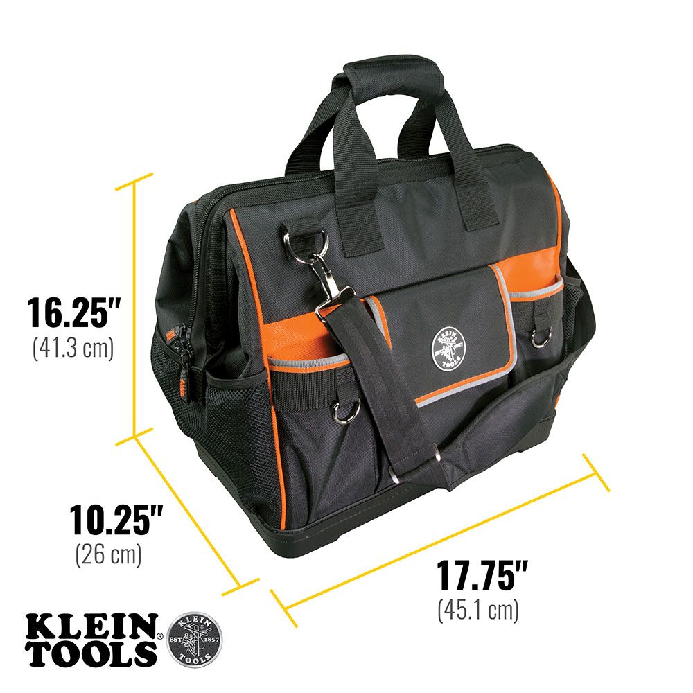 Klein Tools Tradesman Pro Wide-Open Tool Bag from GME Supply