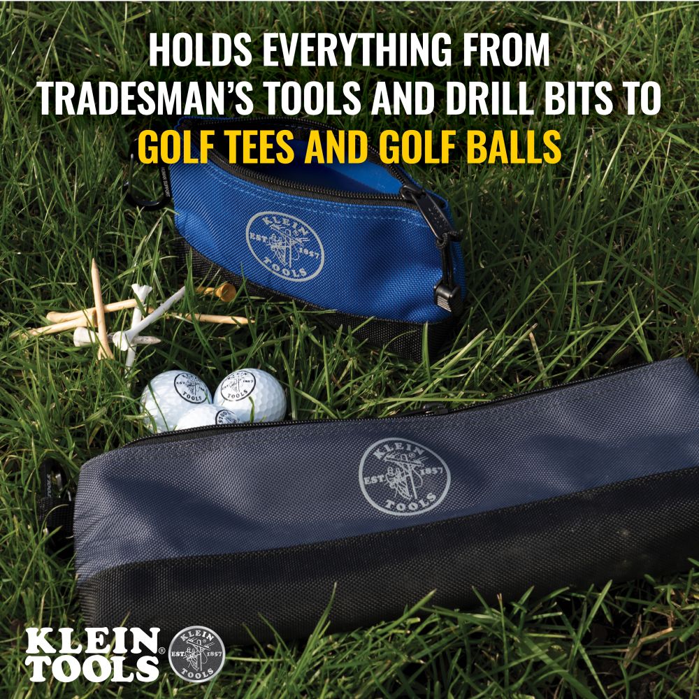 Klein Tools Stand-Up Zipper Bags, 2-Pack from GME Supply