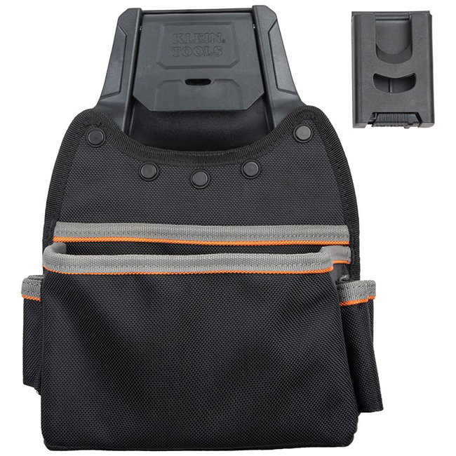 Klein Tools 55913 Tradesman Pro Modular Parts Pouch with Belt Clip from GME Supply