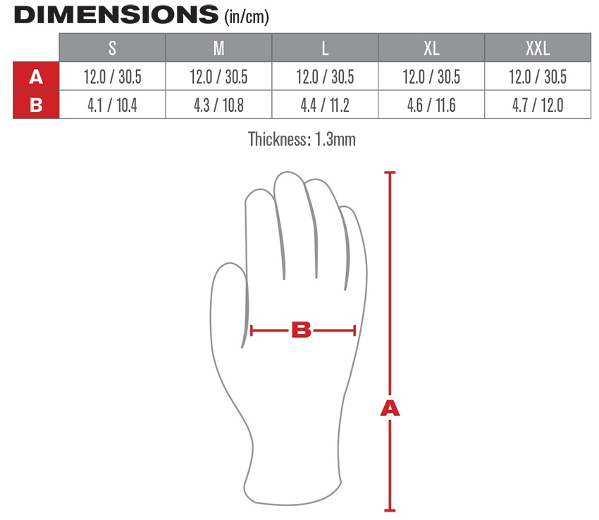 MaxiChem Nitrile Coated Gloves (12 Pair) from GME Supply