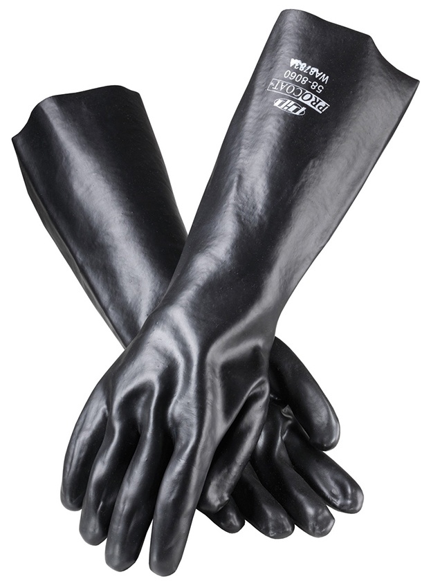 ProCoat 18 Inch PVC Dipped Glove Interlock Liner and Smooth Finish from GME Supply