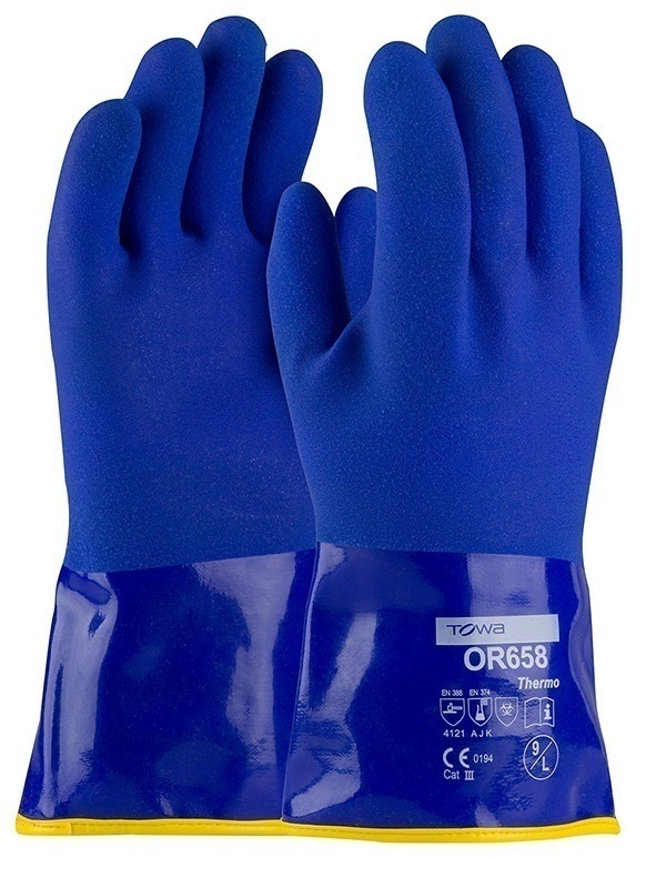 PIP ProCoat Cold Resistant PVC Gloves (12 Pairs) from GME Supply