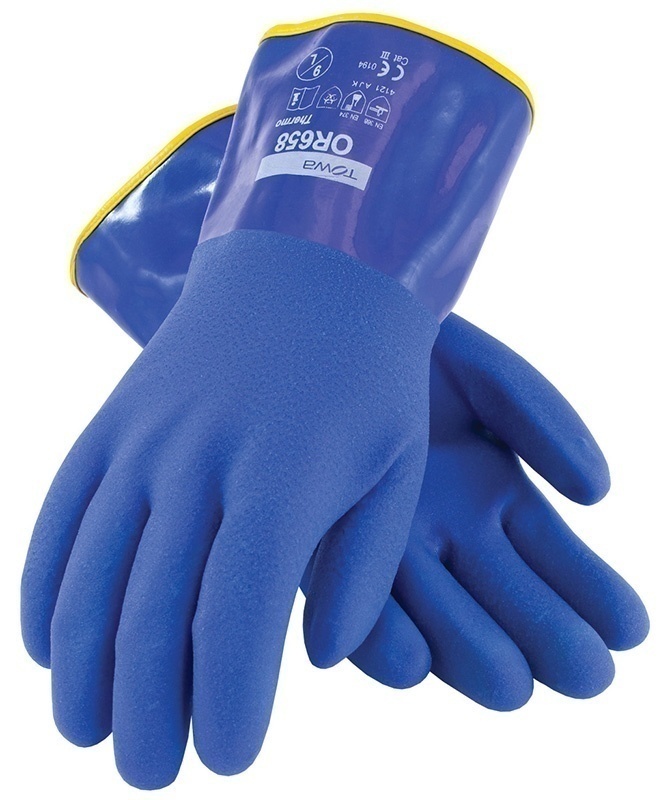 PIP ProCoat Cold Resistant PVC Gloves (12 Pairs) from GME Supply