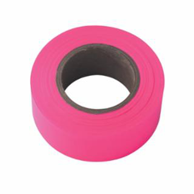 Irwin Strait-Line 150 Foot Pink Glo Flagging Tape  from GME Supply