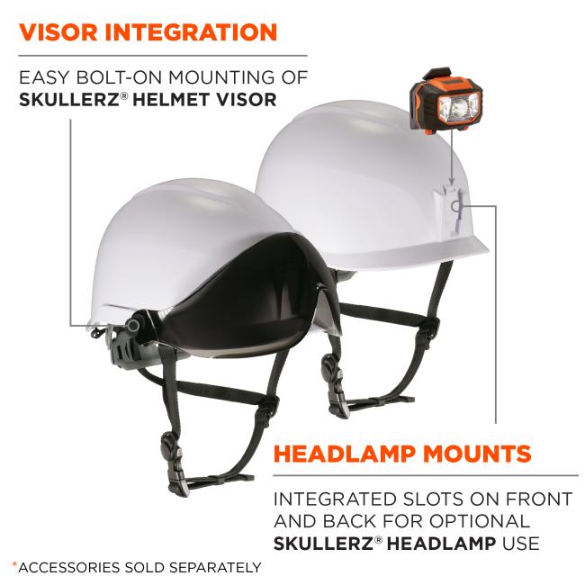 Ergodyne Skullerz 8974 Type 1 Safety Helmet Class E  from GME Supply