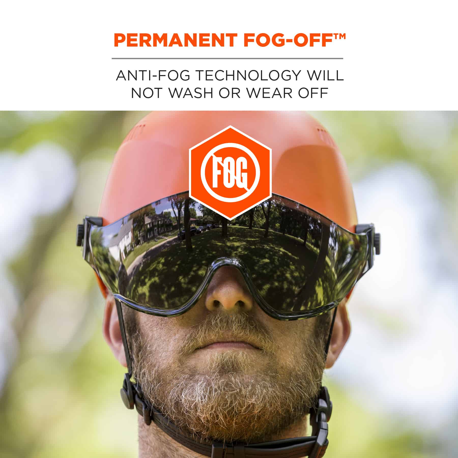 Ergodyne Skullerz 8991 Safety Helmet Visor from GME Supply