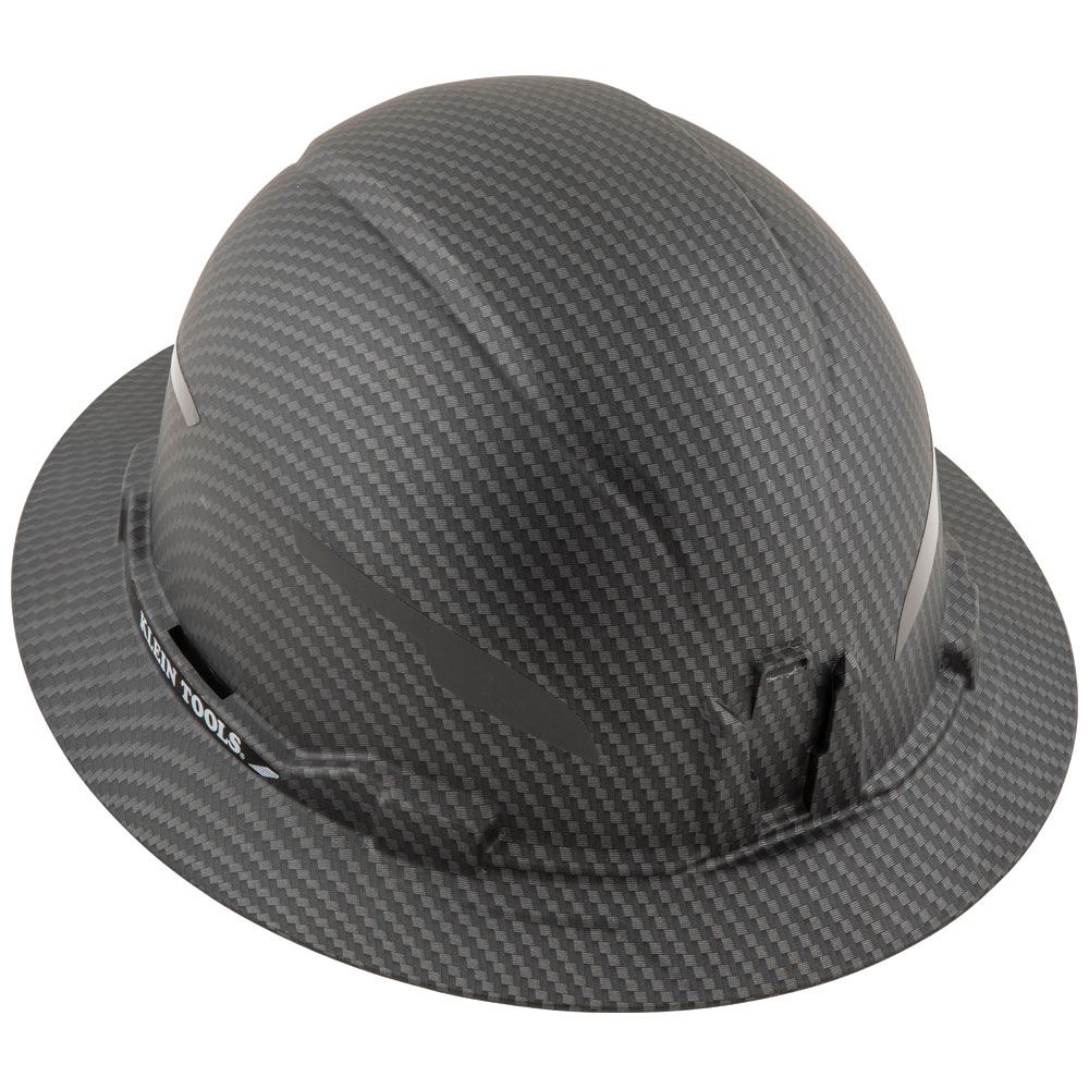 Klein Tools KARBN Non-Vented Class E Full Brim Hard Hat from GME Supply