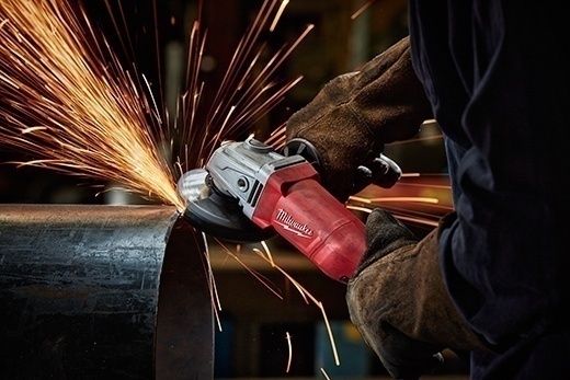Milwaukee 11 Amp 4-1/2 Inch Small Angle Grinder Paddle, No-Lock from GME Supply