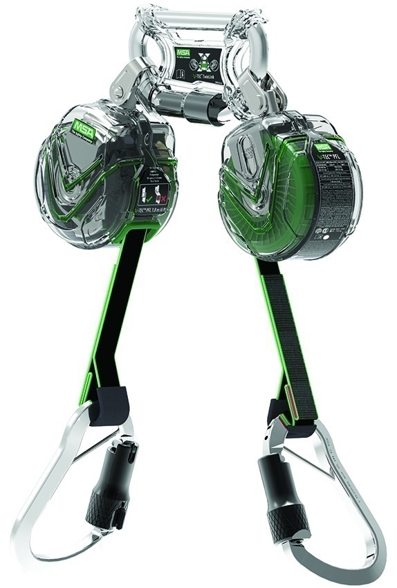 MSA V-TEC Mini Twin Leg 6 FT PFL from GME Supply
