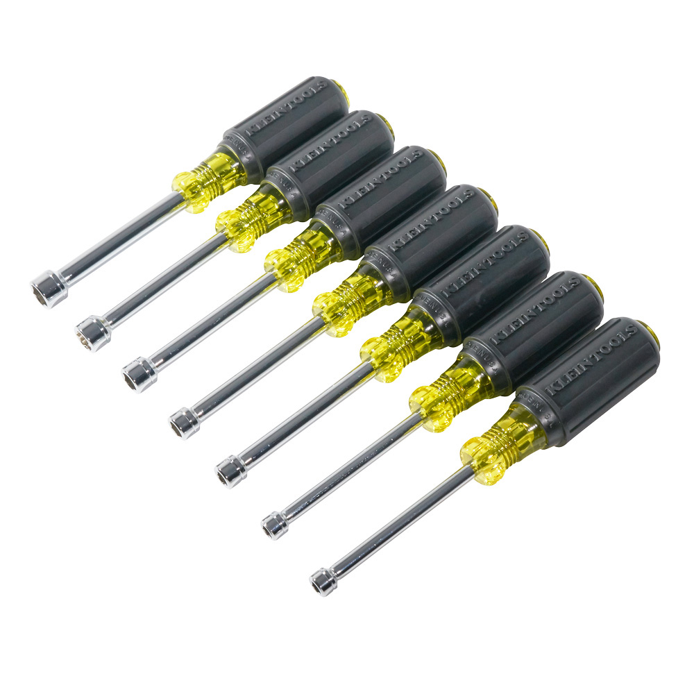 Nut Driver Set, Metric Nut Drivers, 3-Inch Shafts, 7-Piece from GME Supply