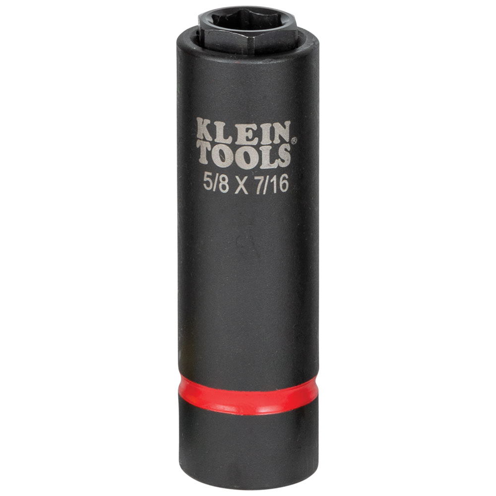 Klein Tools 2-in-1 6-Point Impact Socket Set (6 Pieces) from GME Supply