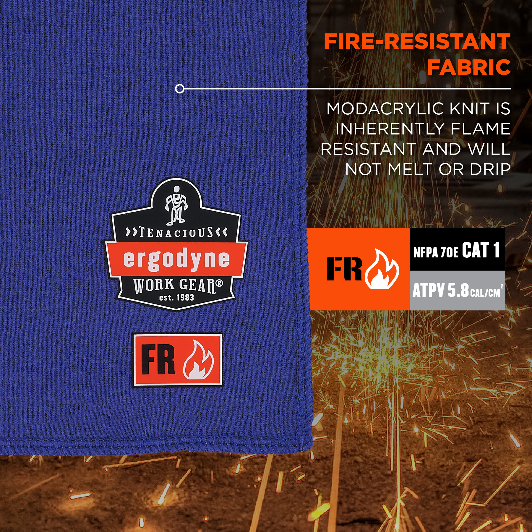 Ergodyne Chill-Its FR Cooling Towel from GME Supply