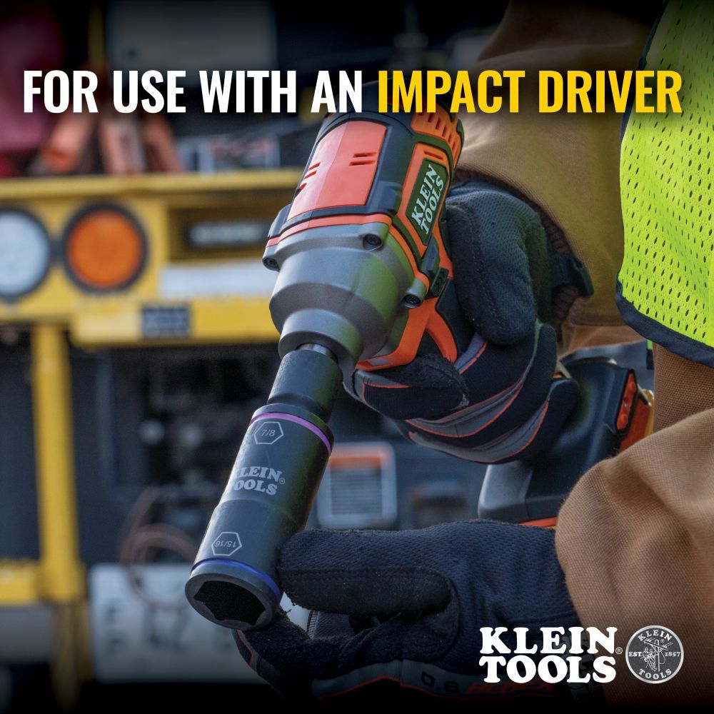 Klein Tools Flip Impact 7 Piece Socket Set from GME Supply