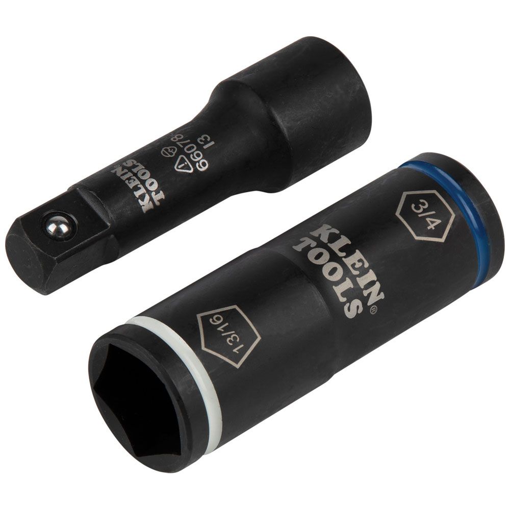 Klein Tools 2-in-1 Penta/Hex Flip Socket with Adapter from GME Supply
