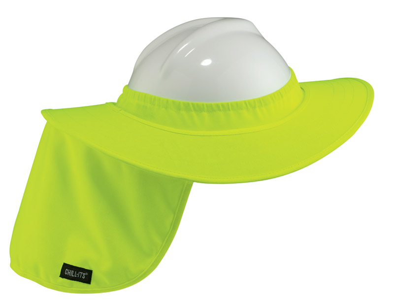 Ergodyne Chill-Its 6660 Hard Hat Brim with Neck Shade from GME Supply