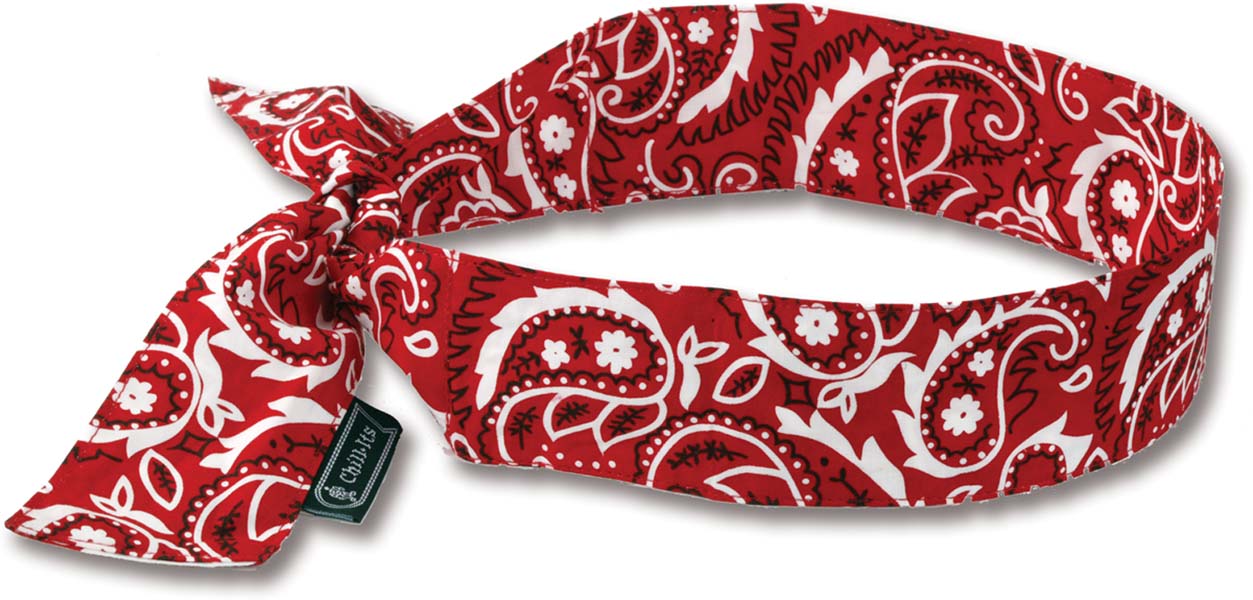 Ergodyne 6700 Chill-Its Evaporative Cooling Bandana with Polymers from GME Supply