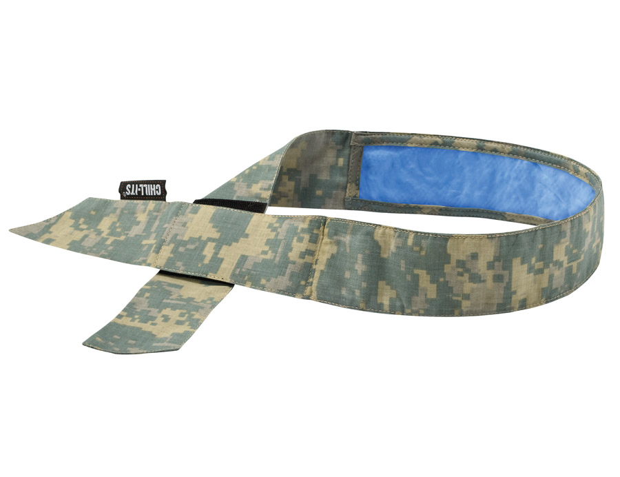 Ergodyne 6705CT Chill-Its Cooling Bandana w/ Cooling Towel - Lime from GME Supply