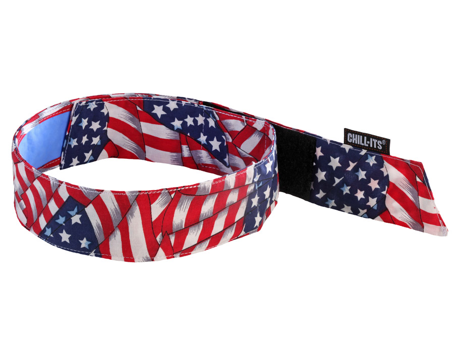 Ergodyne 6705CT Chill-Its Cooling Bandana w/ Cooling Towel - Lime from GME Supply