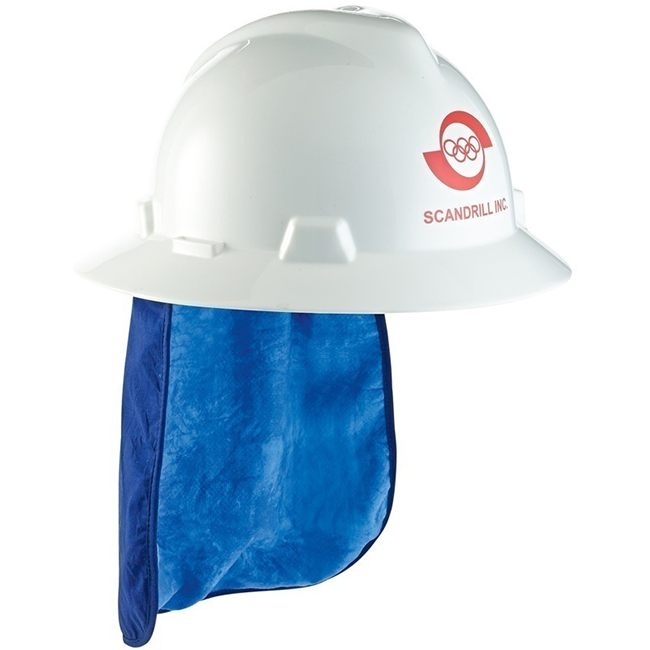 Ergodyne Chill-its Hard Hat Neck Shade with Cooling Towel from GME Supply
