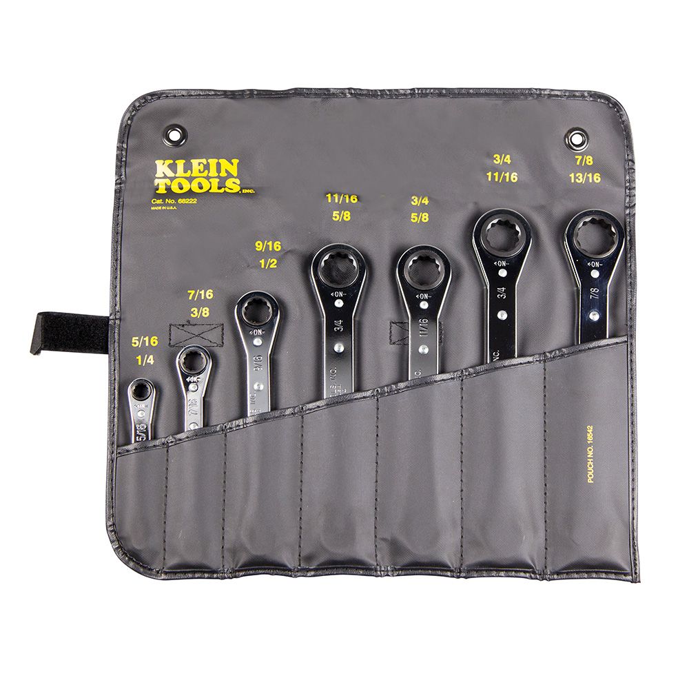 Klein Tools Ratcheting Box Wrench 7-Piece Set from GME Supply