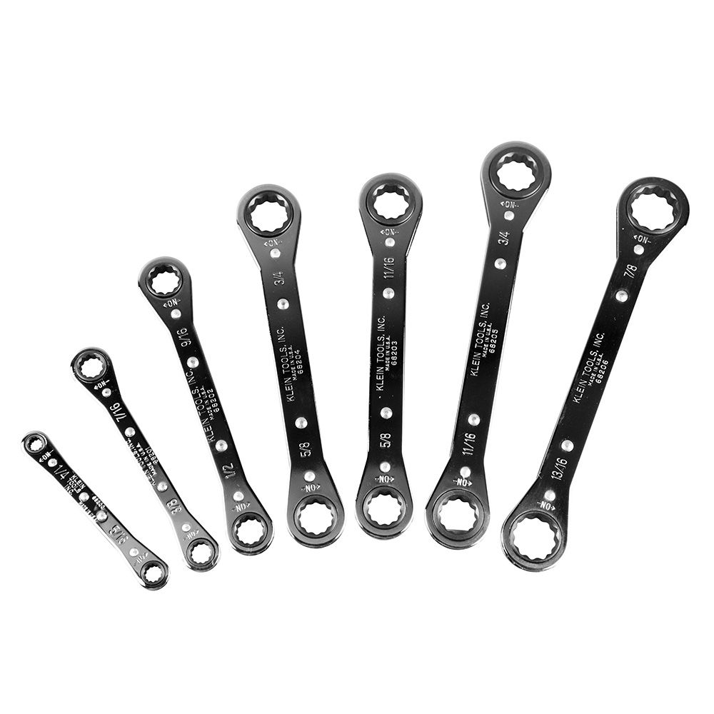 Klein Tools Ratcheting Box Wrench 7-Piece Set from GME Supply