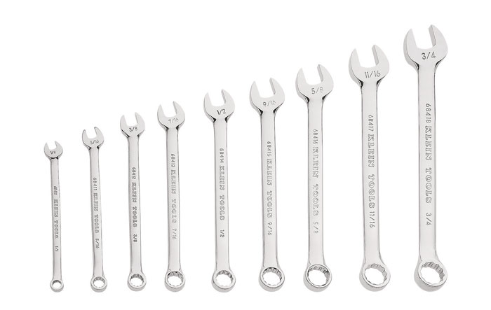 Klein Tools Combination Wrench 9 Piece Set with Pouch from GME Supply