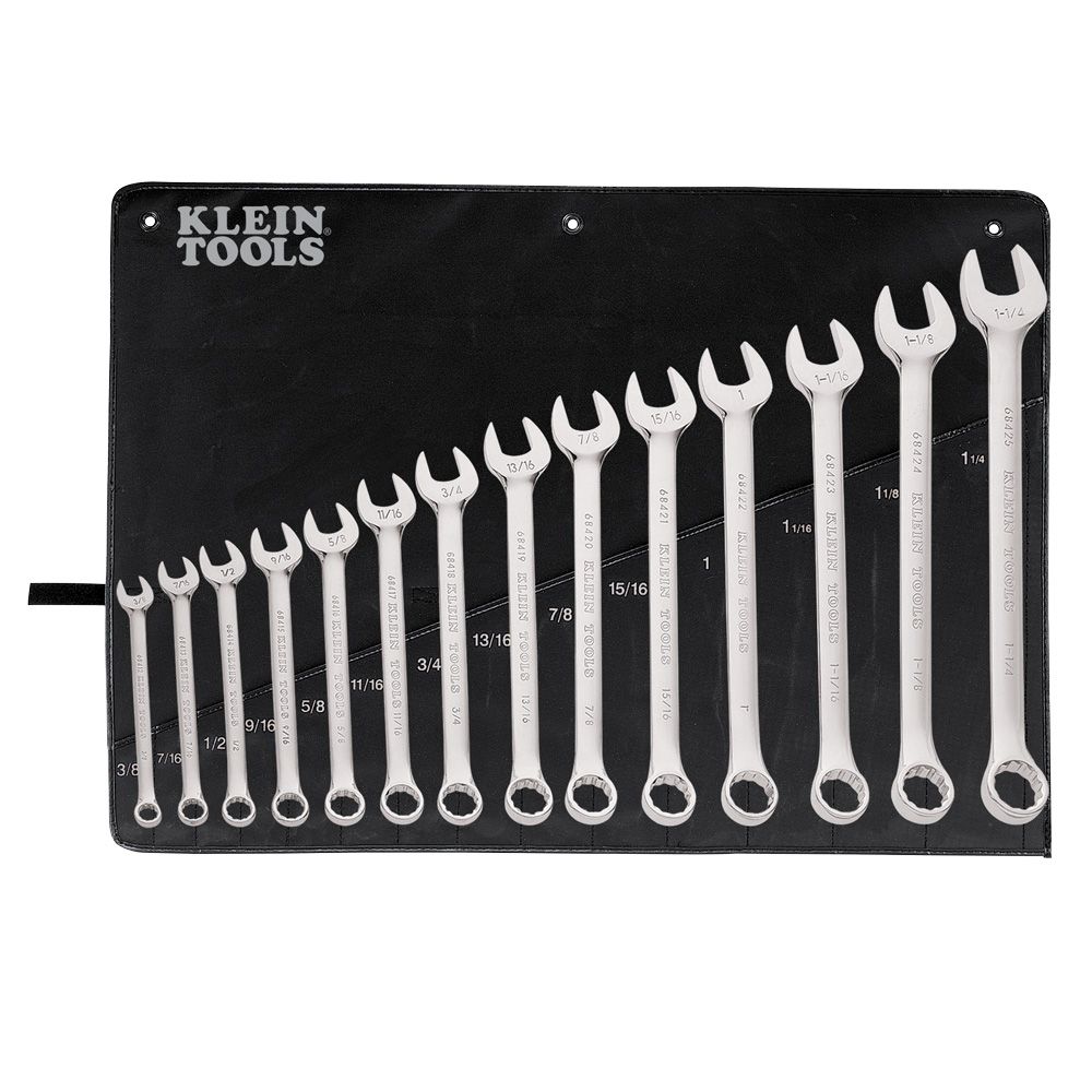 Klein Tools Combination Wrench 14 Piece Set with Pouch from GME Supply