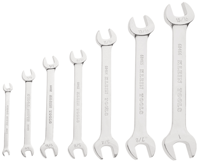 Klein Tools 68452 Open-End 7 Piece Wrench Set with Pouch from GME Supply