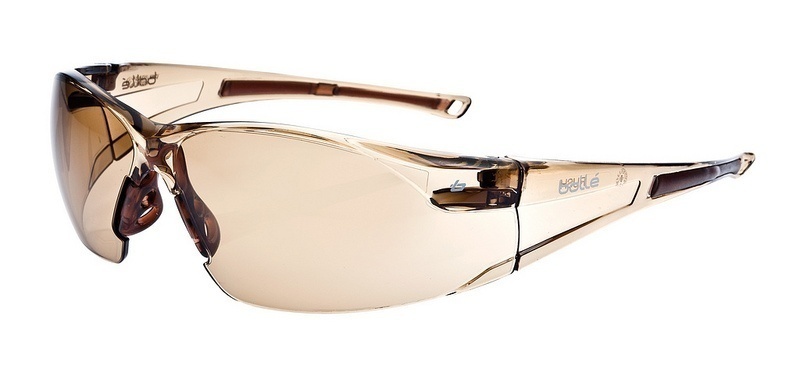 Bolle Rush Safety Glasses with Twilight Lens and Twighlight Temple from GME Supply