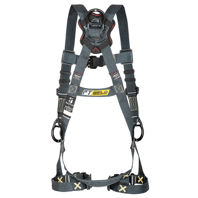 FallTech FT-Weld 3 D-Ring Harness with Quick-Connect Legs from GME Supply