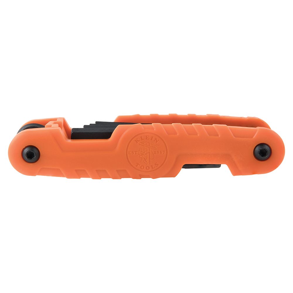 Klein Tools Pro Folding Fractional Inch 11 Hex Key Set from GME Supply