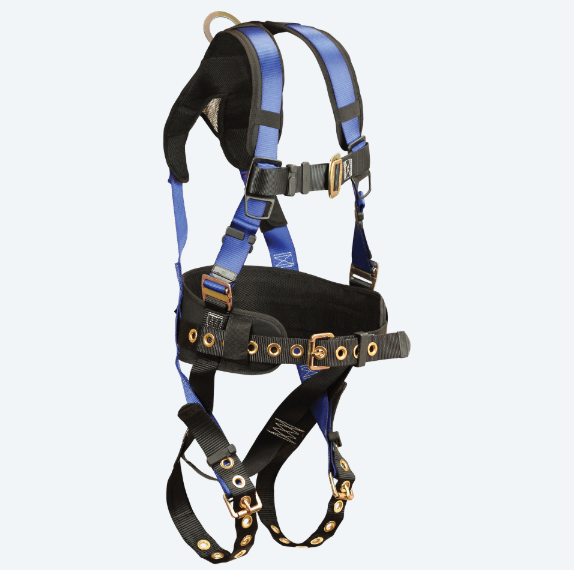 FallTech 7074B Contractor+ 1D Construction Belted Full Body Harness from GME Supply