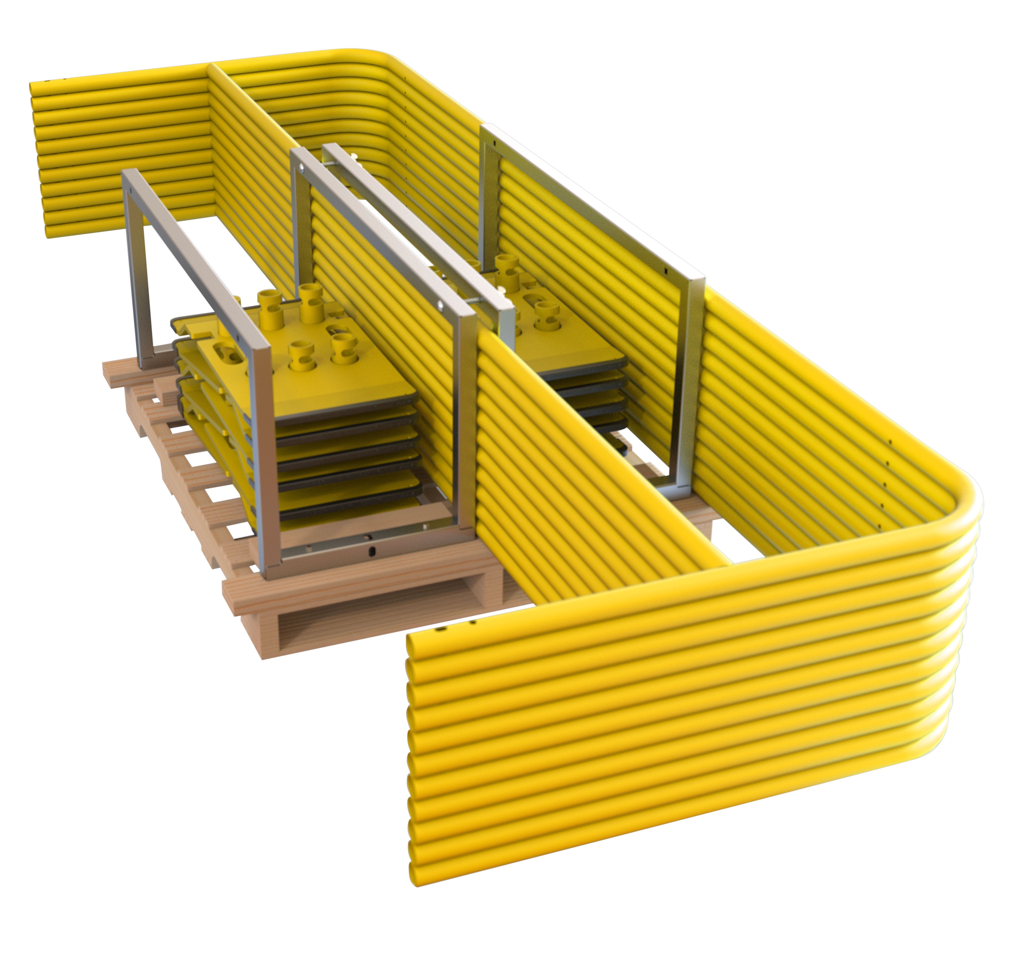 Tie Down Engineering 70762 Guardrail Stack Pallet Kit from GME Supply